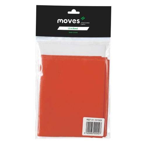 Moves Band Weerstandsband 1,5 m | medium - rood | 1,5–3,7 kg
