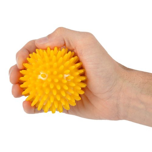 Mambo Max massagebal 8 cm - geel