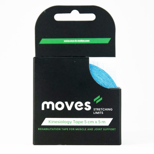 Moves kinesiotape 5 cm x 5 m | blauw