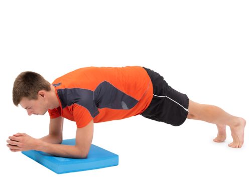 Mambo Max Balance Pad Pro balanskussen | 50 x 40 x 6 cm | blauw