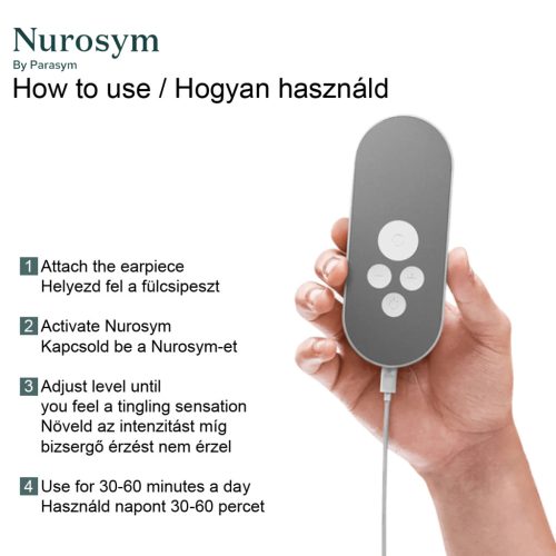 Nurosym tVNS-apparaat