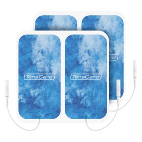   Cool Relief 5x10 cm TENS-elektrode, pin-aansluiting, 4 stuks/verpakking