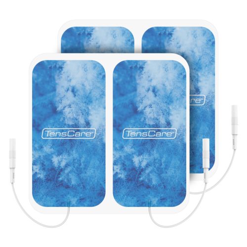 Cool Relief 5x10 cm TENS-elektrode, pin-aansluiting, 4 stuks/verpakking