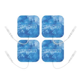 Cool Relief 5x5cm TENS-elektrode met pin, 4 st/pak