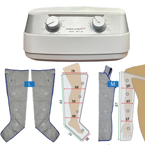 Power Q-1000 Plus set - L paar beenmanchetten en M armmanchet