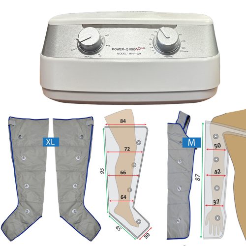 Power Q-1000 Plus set - XL paar beenmanchetten en M armmanchet