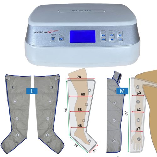 Power Q-1000 Premium set - L beenmanchet (paar) en M armmanchet