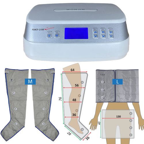 Power Q-1000 Premium set – M beenpaar en L riemmanchet