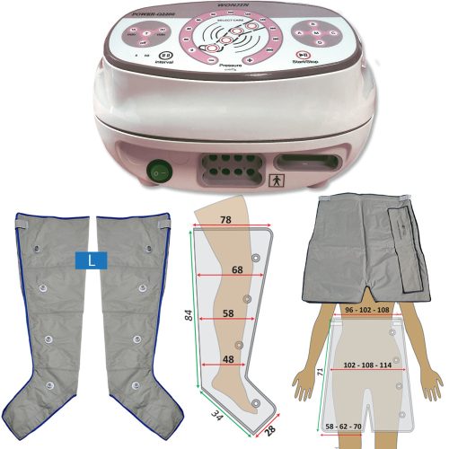 Power Q-2200 set - L-beenpaar en broekmanchet