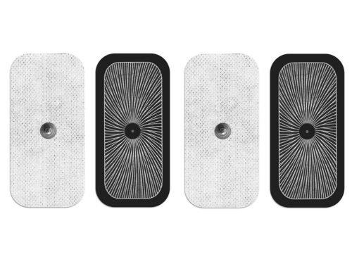 UltraStim 5x10 cm TENS-elektrode met snap-aansluiting, 4 st./set