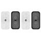 UltraStim 5x10 cm TENS-elektrode met snap-aansluiting, 4 st./set