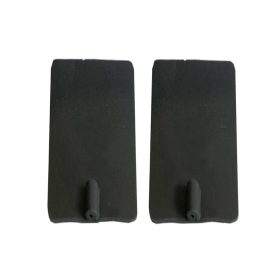 Rubberen elektrode 45x90 mm, 2 mm pinconnector