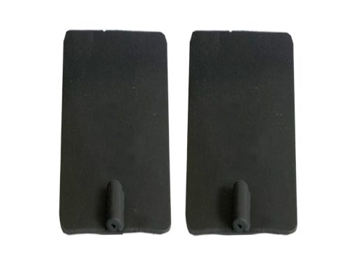 Rubberen elektrode 45x90 mm, 2 mm pinconnector