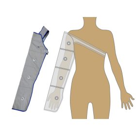 Armmanchet maat M, 4 luchtkamers, voor PQ-1000