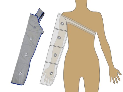 Armmanchet maat M, 4 luchtkamers, voor PQ-1000