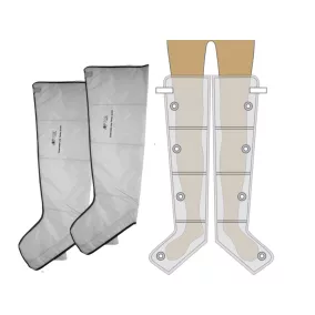 Beenmanchetten (set) maat L, 4 luchtkamers PQ-2200
