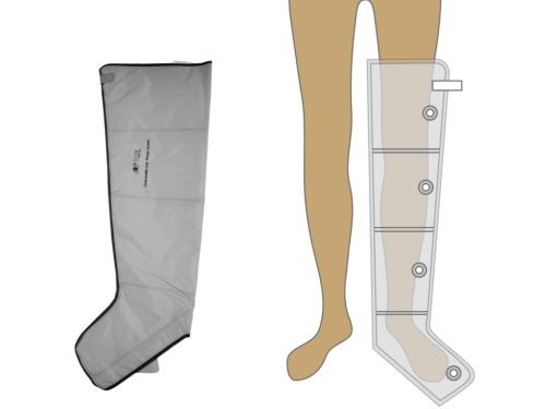 Beenmanchet maat L 4-luchtkamers PQ-2200