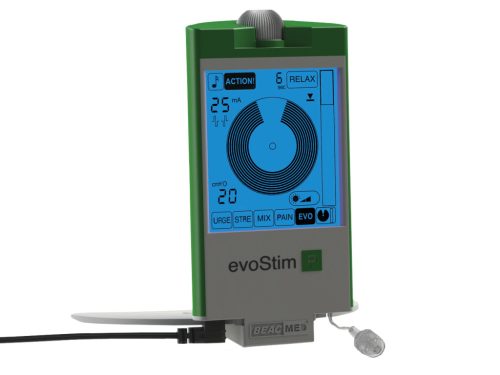 evoStim P incontinentiestimulator/druk-biofeedback/ETS