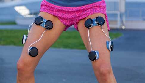 Dijspierversterking met spierstimulator