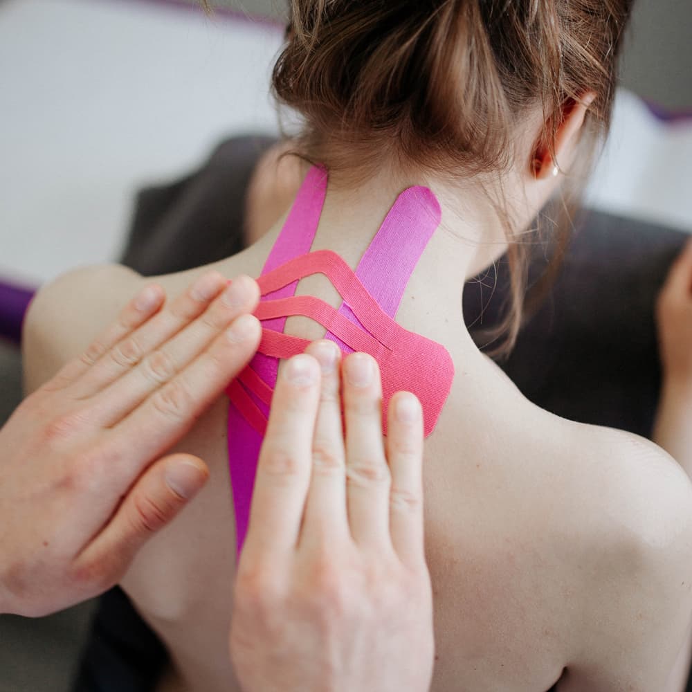 Kinesiologische tape – kleurrijke 
